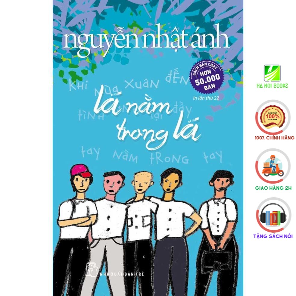 Sách - Lá Nằm Trong Lá - tác giả Nguyễn Nhật Ánh - NXB Trẻ