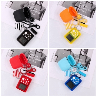 Vỏ Đựng Bảo Vệ Hộp Sạc Tai Nghe Airpods Pro 4 Mini Kèm Móc Khóa
