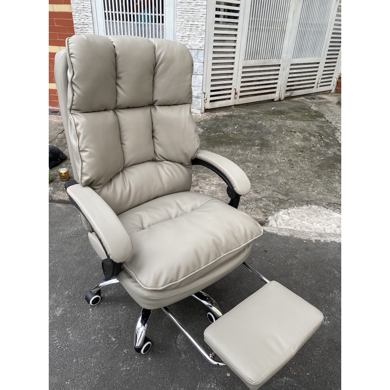 Ghế làm việc thư giãn ngả lưng có chân gác nằm AMA-TB003-UX