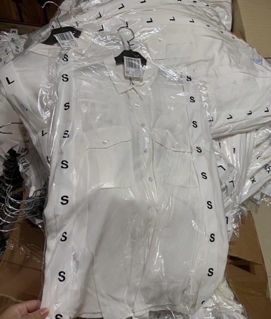 [Mã WASTUP giảm 10% tối đa 30K đơn 99K] BÁN SỈ ÁO SƠ MI TRẮNG TÚI NGỰC CHO NỮ( HÀNG E BỎ MÓC CHO GỌN Ạ) | BigBuy360 - bigbuy360.vn