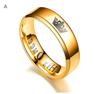 Nhẫn/Nhẫn đôi/Her King His Queen