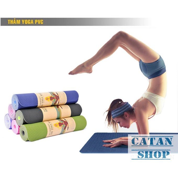 [Freeship] 01 Thảm tập YOGA, GYM cao cấp, độ bám cao, dễ dàng giặt sạch GD111-TYOGA