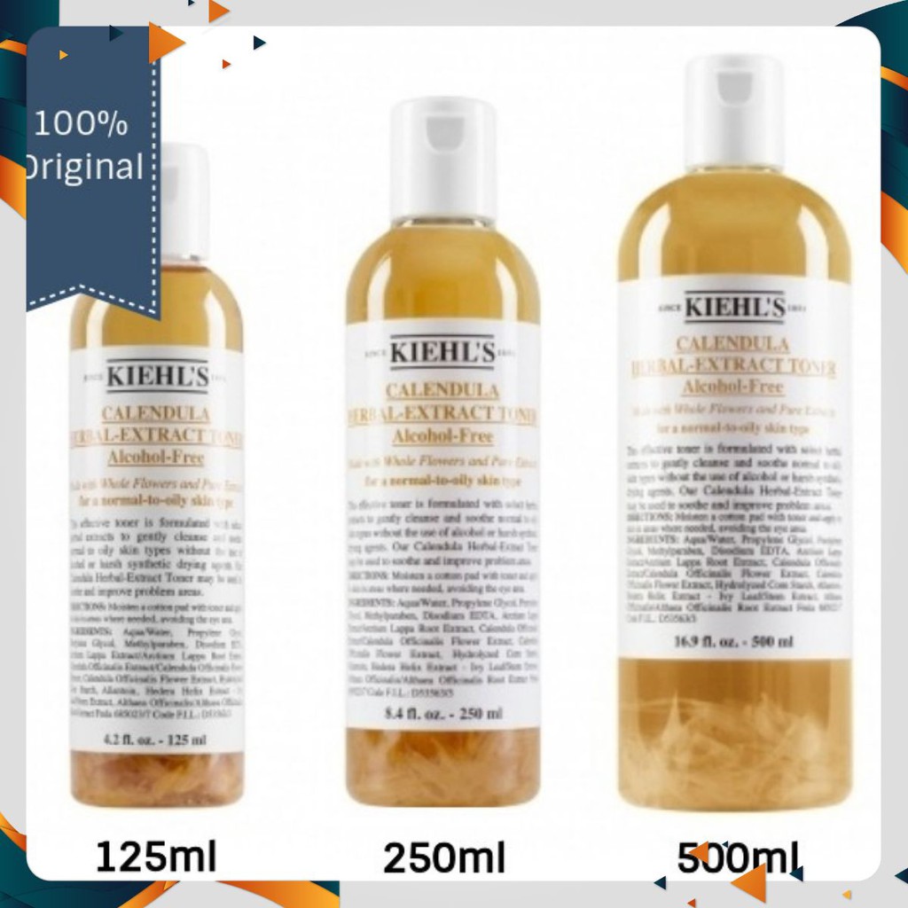 Toner Hoa Cúc Kiehls 250ml - 500ml