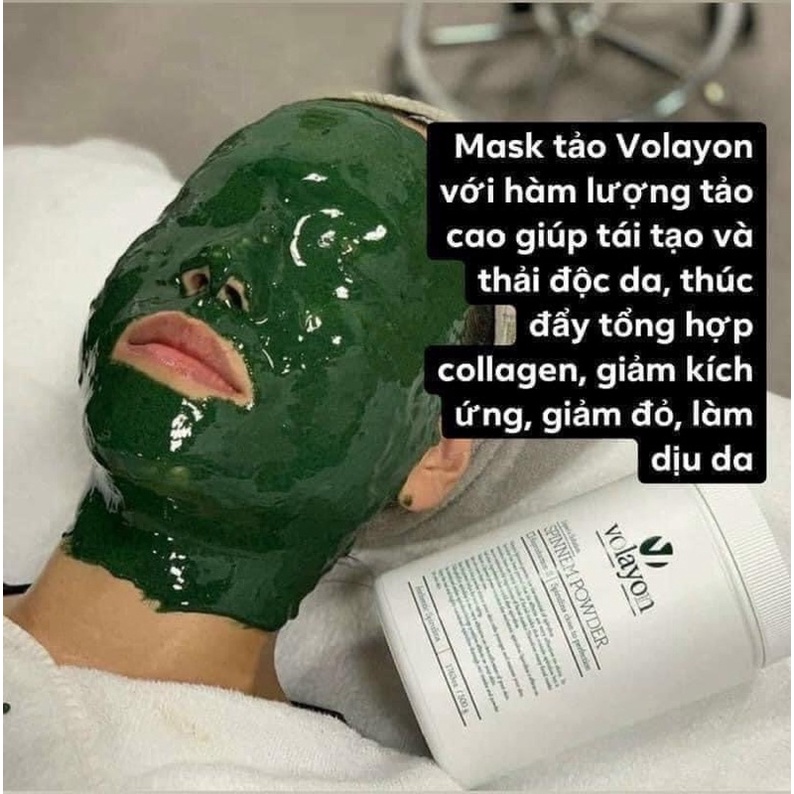 Mặt nạ tảo Volayon tách lẻ 100g ANVISHOP