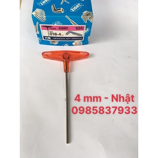 Tay vặn lục giác chữ T 4 mm 018-4H Eight Nhật vặn ốc chìm tuổi thọ cao tại Máy NTT sử dụng dễ dang hiệu quả