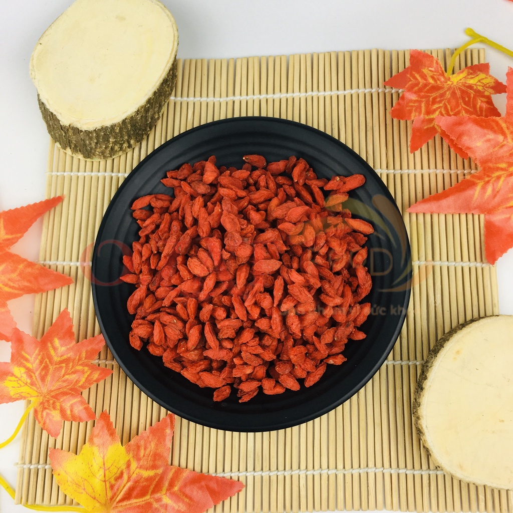 Trà táo đỏ thái lát kỉ tử/ kỷ tử (loại 1 to đẹp không tạp chất) OZAT FOOD mỗi loại 100g - ngủ ngon dưỡng nhan