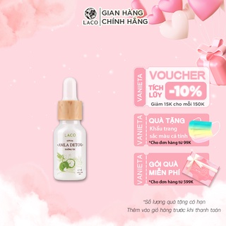 Serum amla detox dưỡng tóc chắc khỏe và kích thích mọc tóc - laco luxury