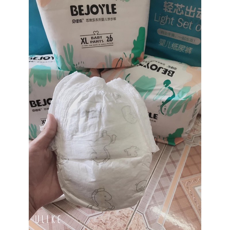 bỉm Bejoyie nội địa Trung siêu mỏng , siêu thấm hút đủ size S120/M96/L90/XL78/XXL66 (BEJOYLE )