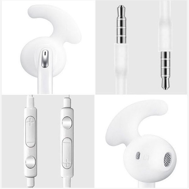 Tai Nghe SamSung Galaxy S7 Có Dây Zin Âm Thanh Sống Động Bass Mạnh Màu Trắng Kèm Micro 4 Núm