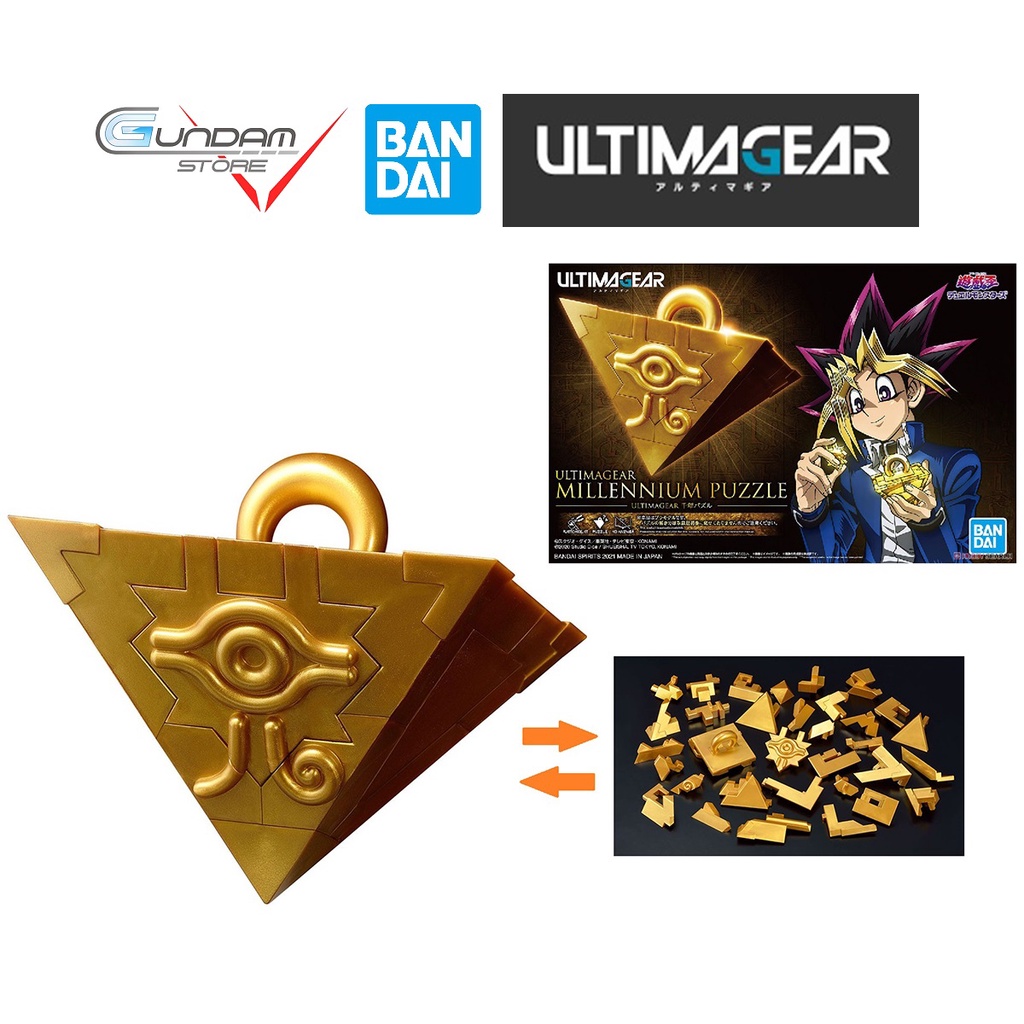 Mô Hình Lắp Ráp MILLENNIUM PUZZLE YUGI-OH TRÒ CHƠI NGÀN NĂM Bandai ULTIMAGEAR  Đồ Chơi Anime Nhật