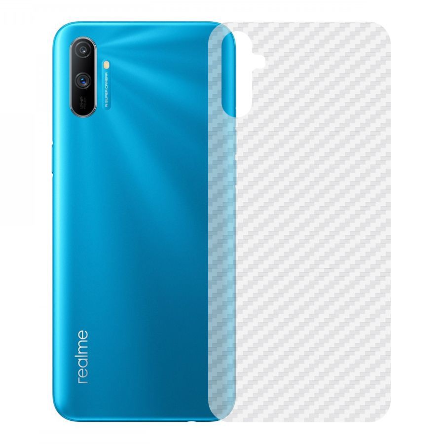 Miếng dán lưng cacbon Realme C3i Bản Không Cảm Ứng Vân Tay