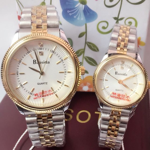 Đồng hồ thời trang Baosida B2405 dây thép không gỉ