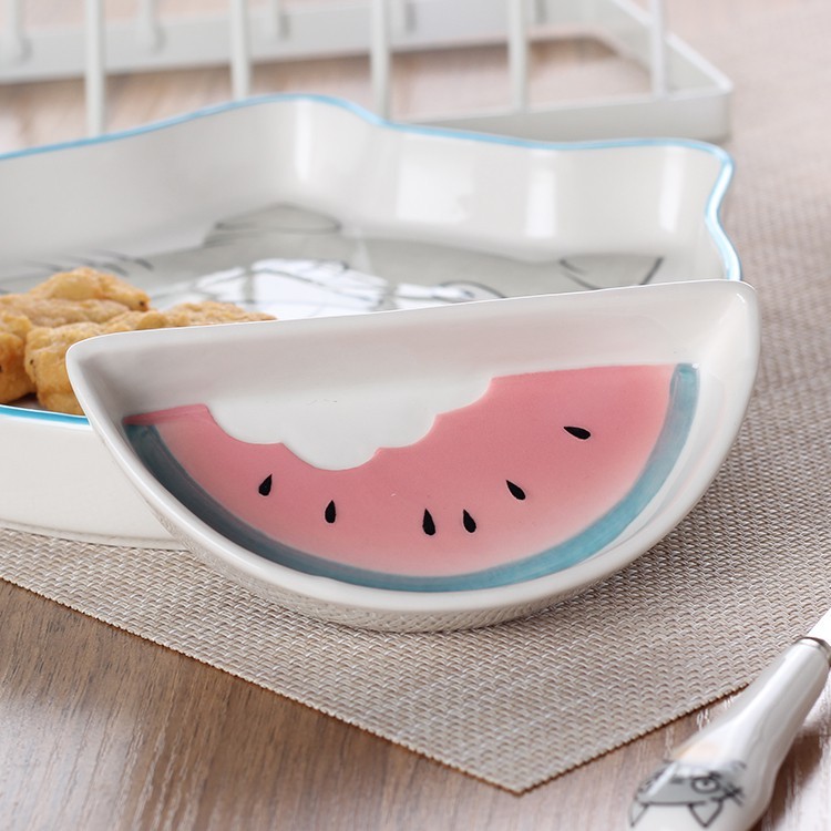 Bát ăn dặm hình cà rốt mini, vịt baby, dưa hấu nhỏ