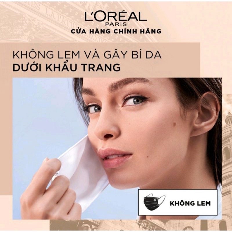 (Mini size)Kem nền 24h Kiềm dâu lâu trôi L'Oreal Paris chai mini 5ml Loreal Infallible 24h Matte Cover