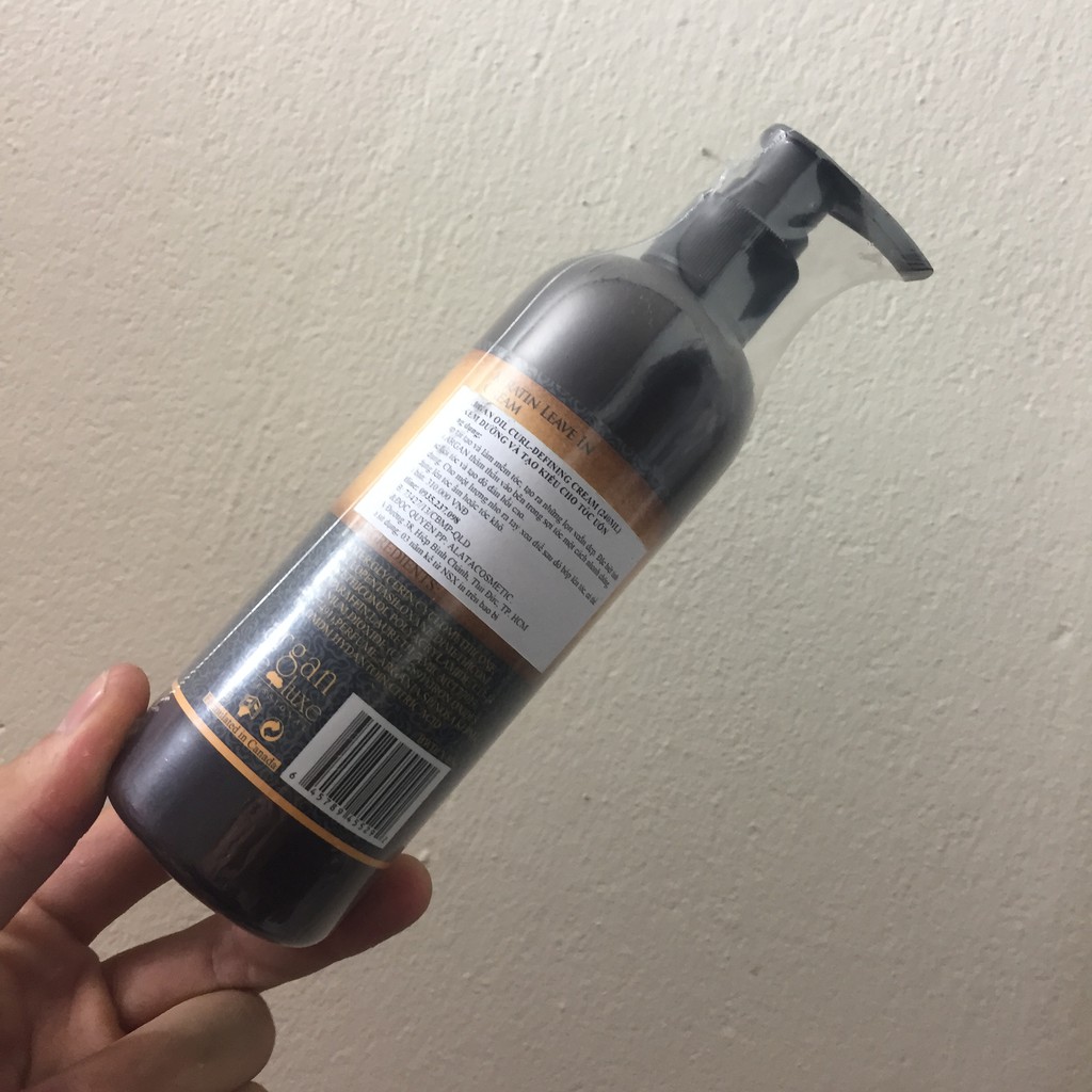 KEM TẠO KIỂU TÓC UỐN XOĂN ARGAN DELUXE CURL DEFINING CREAM 240ml