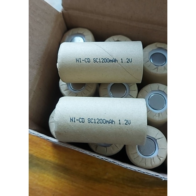 Pin máy khoan mới NiCd / Nimh 1200mAh (PIN SC 43 x 23mm)