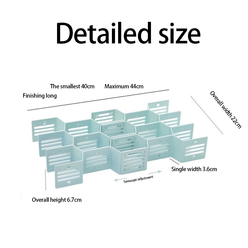 Khay Chia Ngăn Đựng Đồ Hình Tổ Ong Tiện Dụng DIY