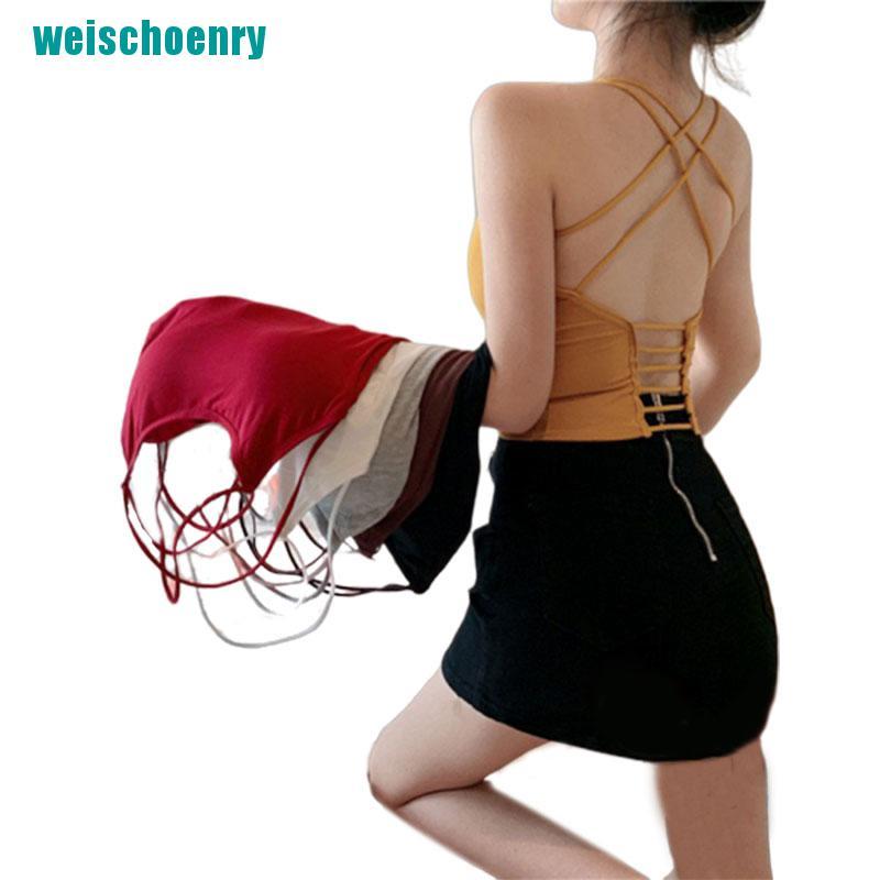 Áo Lửng Không Tay Hở Lưng Gợi Cảm Cho Nữ | BigBuy360 - bigbuy360.vn