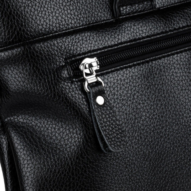 Kết cấu da túi xách nam túi xách kinh doanh cặp đeo vai túi xách | BigBuy360 - bigbuy360.vn