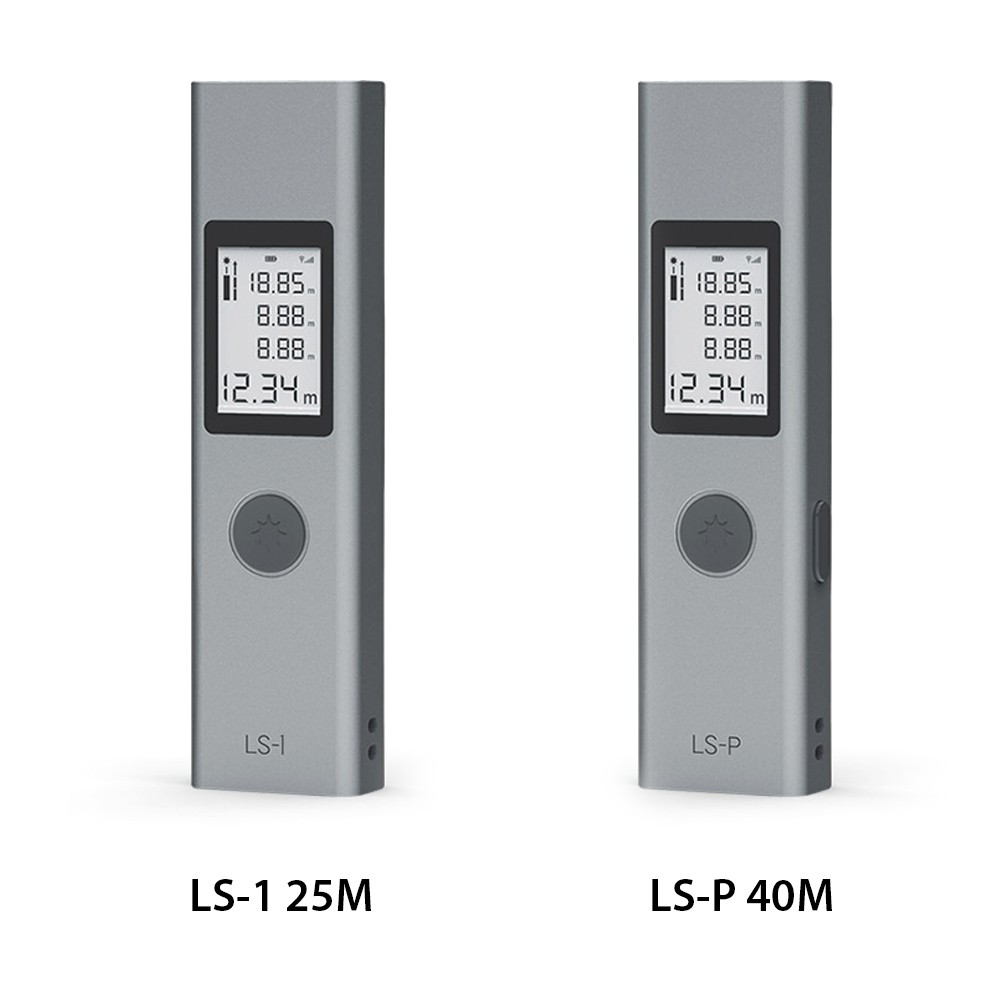 DUKA LS-P Máy Đo Khoảng Cách Laser Mới Máy Dò Phạm Vi Sạc Nhanh USB Độ Chính Xác Cao Cầm Tay, 40M