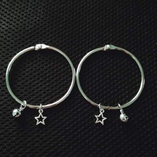 Kiềng tay inox ngôi sao rỗng