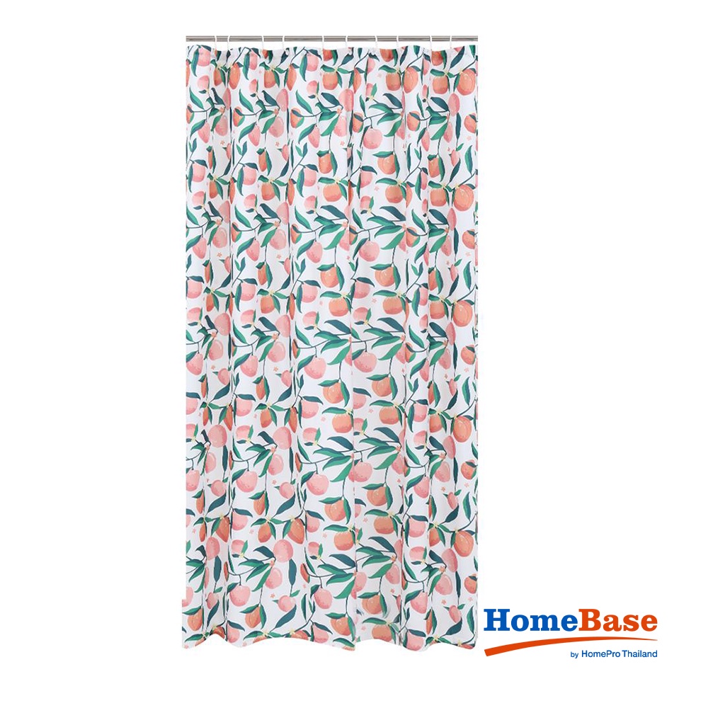 Homebase MOYA Rèm tắm ACS22008A bằng Polyester 180X180X0.2CM họa tiết hoa