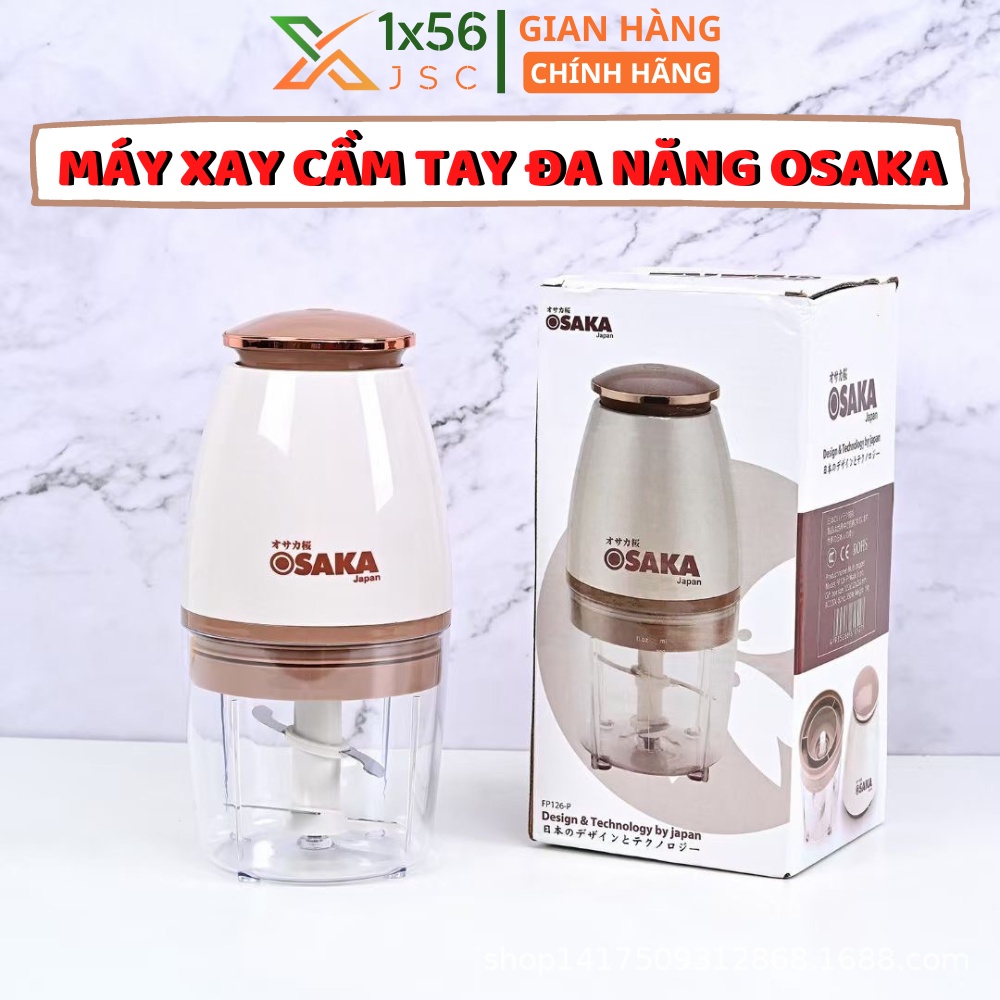 Máy xay đa năng OSAKA xay sinh tố Nhật Bản 750ml, máy xay osaka xay thịt cá thực phẩm