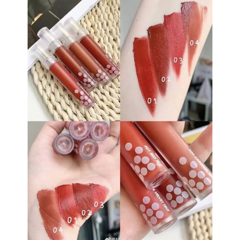 Son kem Romand Milk Tea Velvet Tint