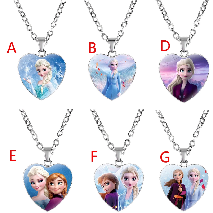 Vòng cổ Mặt Hình Công Chúa Aishana Trong Phim Hoạt Hình Frozen 2 Cho Bé Gái