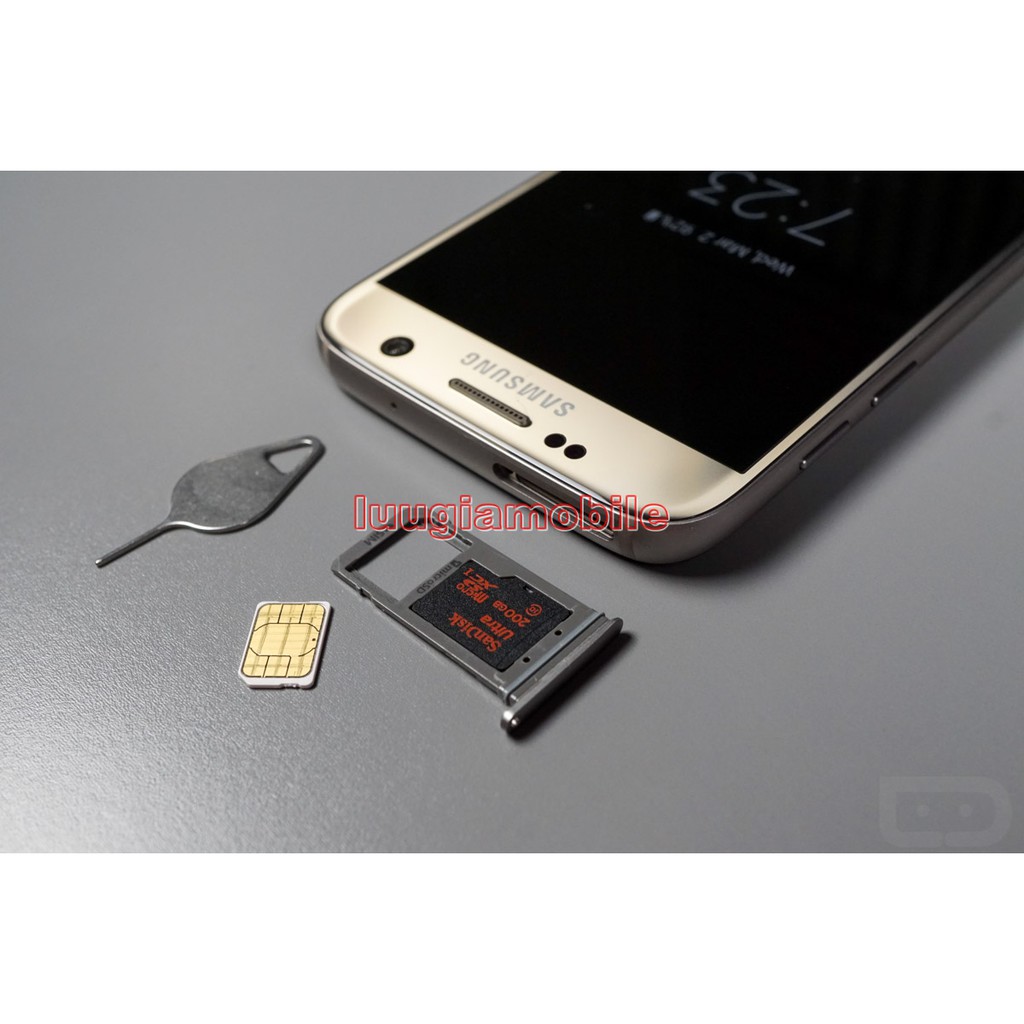 Khay 1 Sim và 1 khay thẻ nhớ cho Galaxy S7, S7 edge bản xách tay