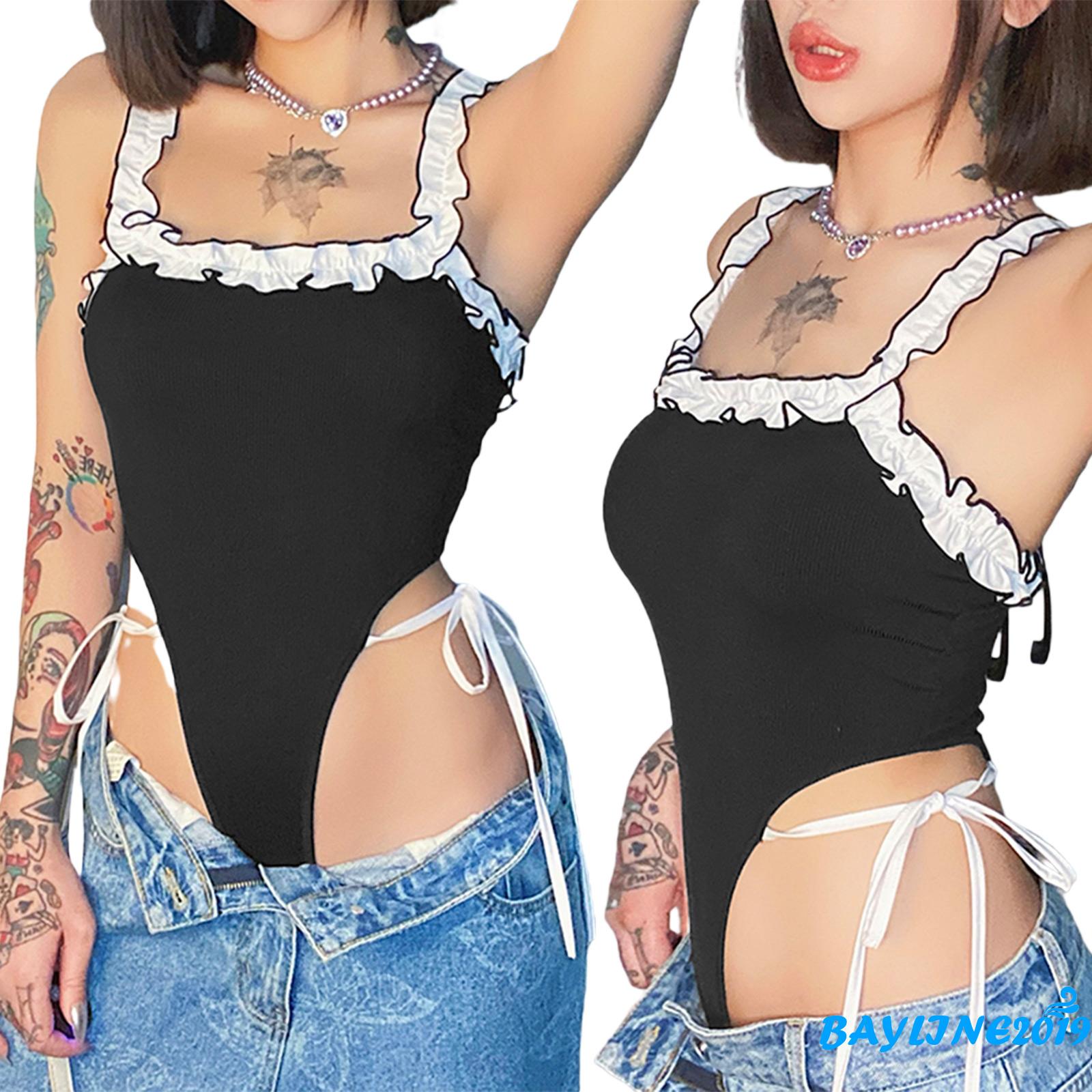 Bodysuit Cổ Vuông Quyến Rũ Cho Nữ | BigBuy360 - bigbuy360.vn
