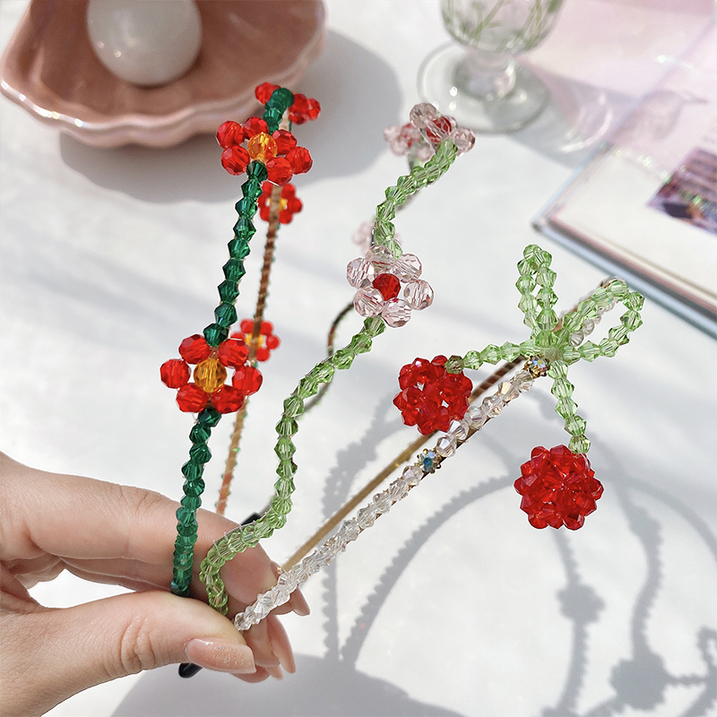 Băng Đô Cài Tóc Hình Quả Cherry Thời Trang Gợi Cảm Cho Nữ