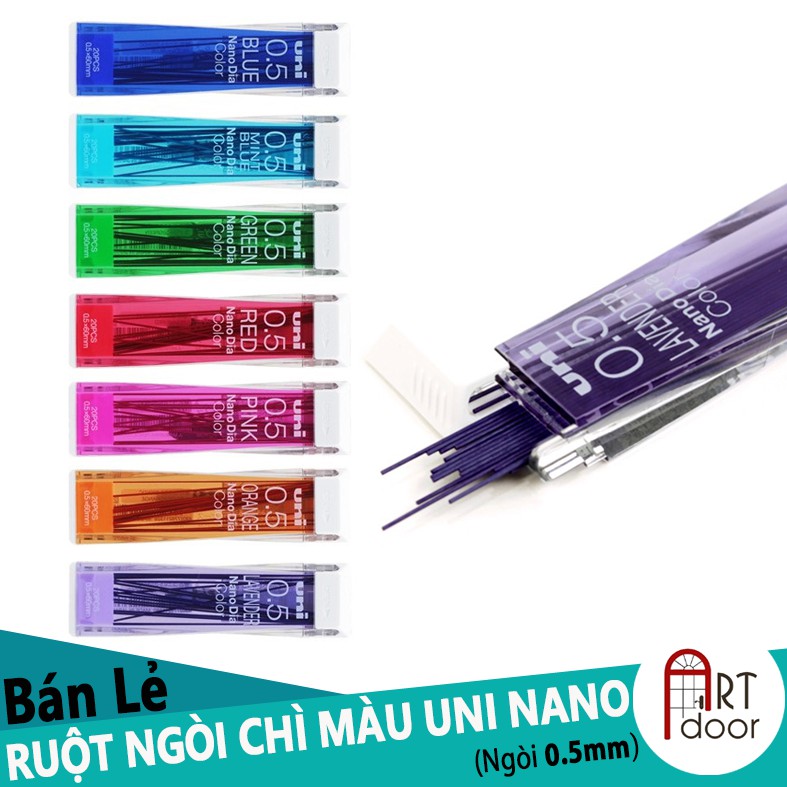 [ARTDOOR] Ruột Ngòi chì màu UNI Nano