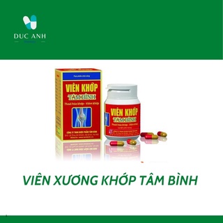 ✅ Chính hãng✅VIÊN KHỚP TÂM BÌNH LỌ 60viên✅