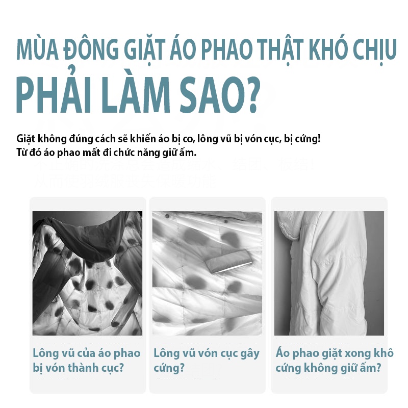 Nước Giặt Phục Hồi Áo Phao Xinuo - Chai 300ml
