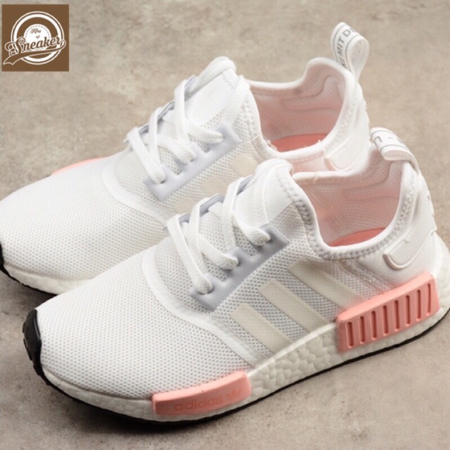 Xả Xả | Bán Chạy | Giầy thể thao NMD HUMAN RACE XR1 trắng vấn đế hồng thời trang dạo phố KHO Xịn Nhẩt new 🍀 Xịn L :