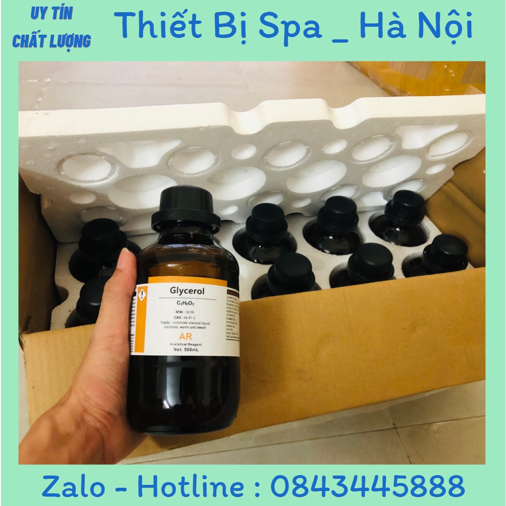Dung dịch giúp hạn chế lông mọc lại sau khi triệt bằng máy  Glycerol