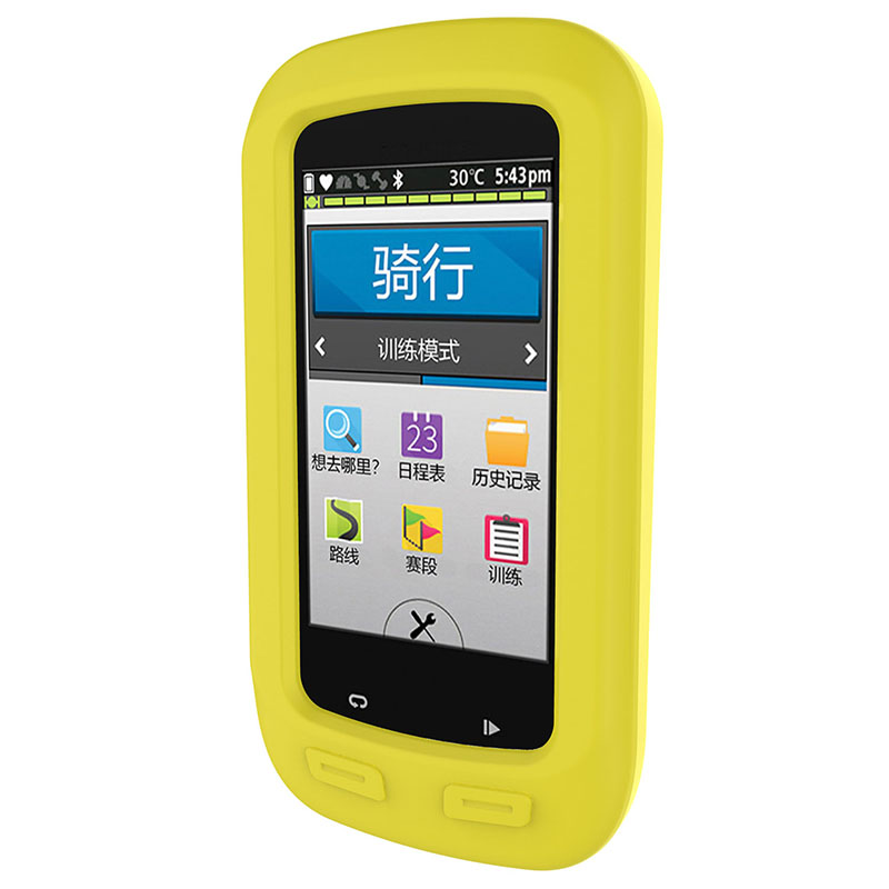 Ốp bảo vệ máy tính cầm tay bằng silicon cho Garmin Edge 1000 với 10 màu tùy chọn