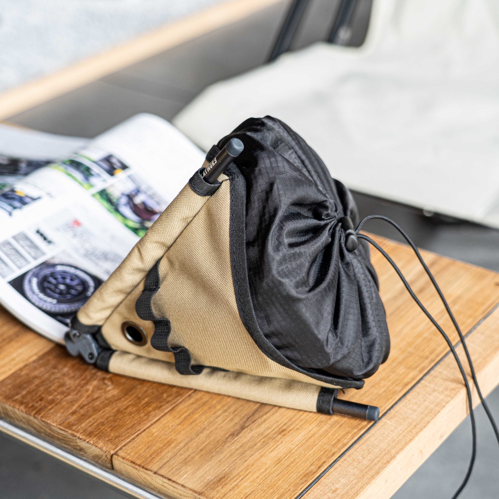 Claymore Korea F1/f2/v600+ Outdoor Camping Fan Storage Roll Paper Box Tripod Multi-function Roll Paper Bag
