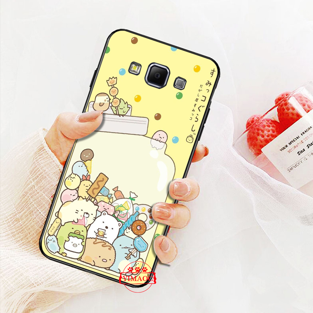 Ốp điện thoại mềm in hình Sumikko Gurashi 109T cho Samsung A3 A5 A6 Plus 2018 A8 A9