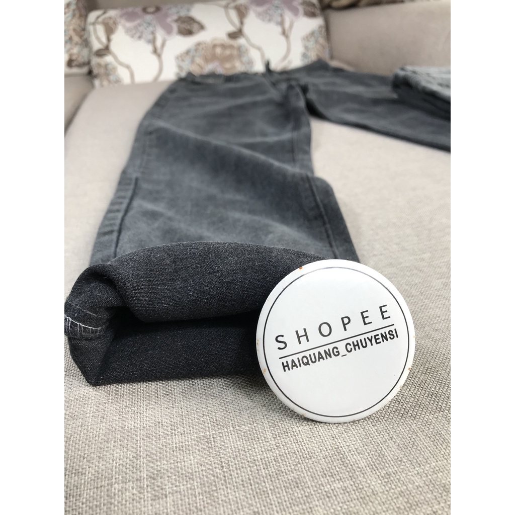 QUẦN BAGGY JEAN CAP CAO LƯNG CAO CÁCH ĐIỆU TÚI HÔNG -MÃ 17