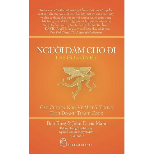Sách_Người Dám Cho Đi