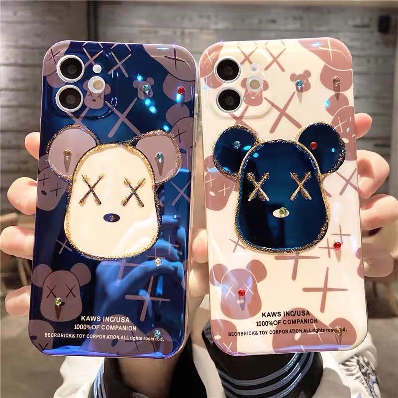 Ốp Điện Thoại In Hình Gấu Hoạt Hình Cho iphone12/11promax iphone13/14pro x/xs/xr 7/8P ip xsmax