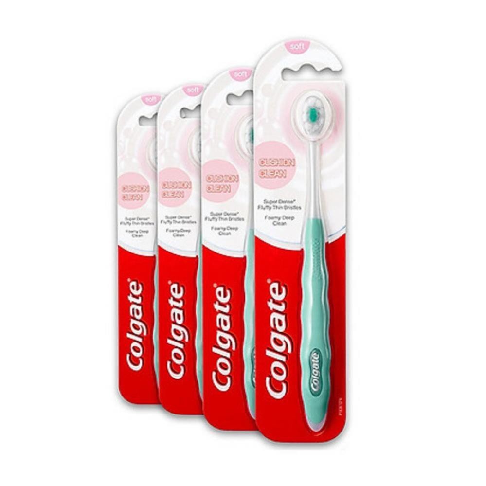 Bàn Chải Đánh Răng Colgate Cushion Clean Công Nghệ Tạo Bọt Kem Siêu Mịn