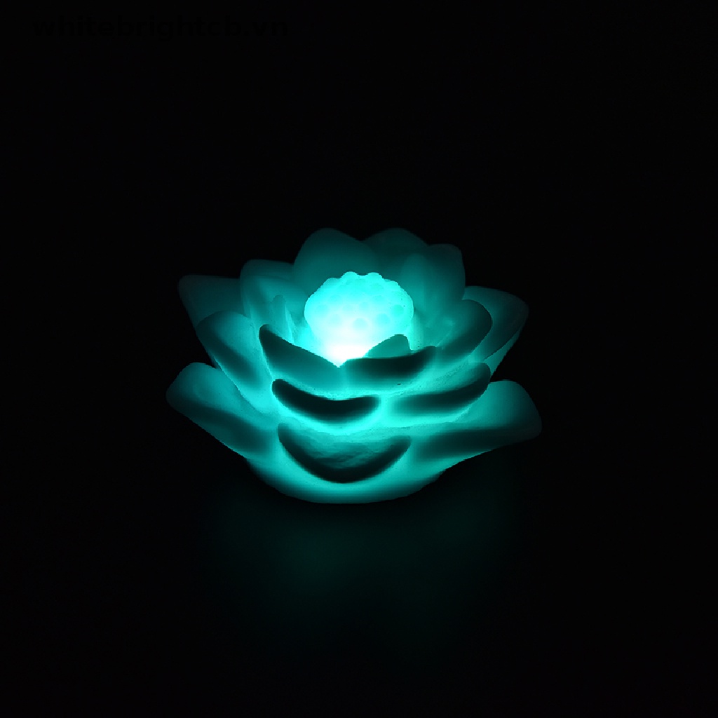 Đèn LED Hình Hoa Sen Thay Đổi 7 Màu Sắc