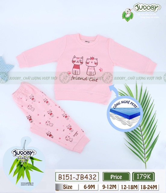 Bộ cài vai dài tay petit Jb 432 Judoby