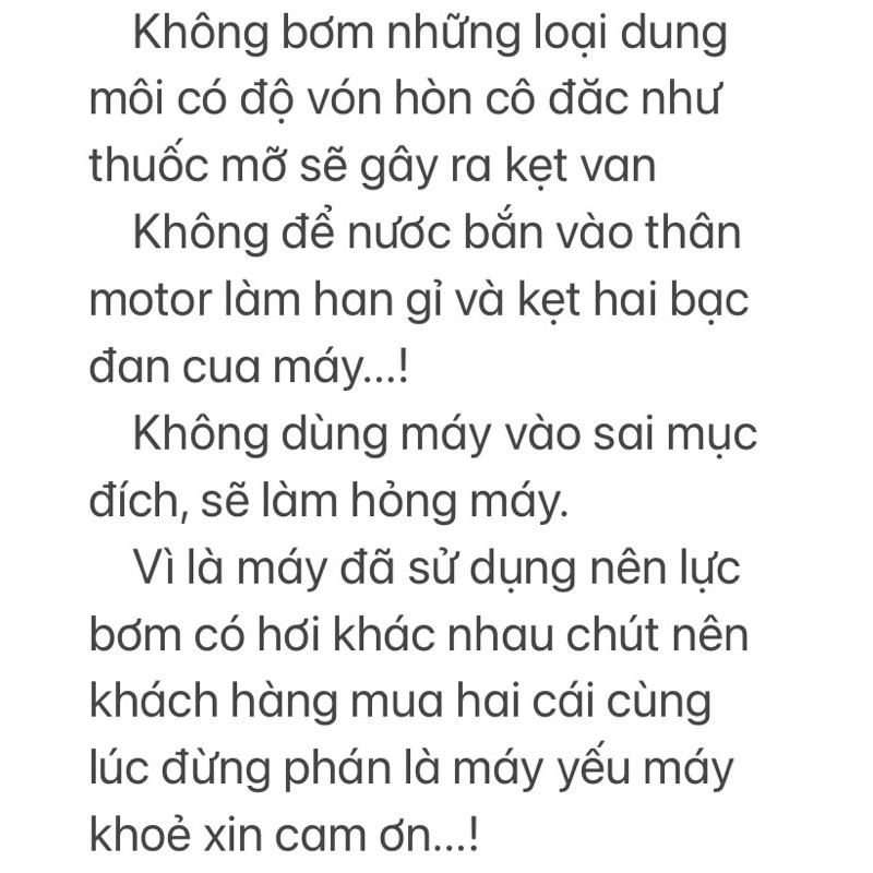 Máy bơm 775 cho bình phun thuốc sâu 12v
