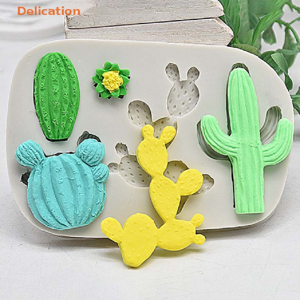 Khuôn Silicone Làm Bánh Hình Cây Xương Rồng Độc Đáo