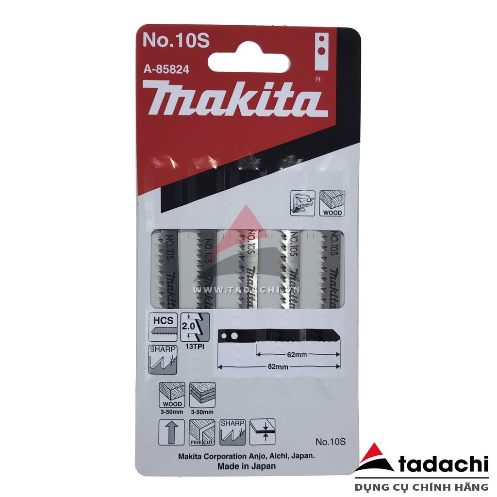 Lưỡi cưa lọng No.10S Makita A-85824 (01 lưỡi)