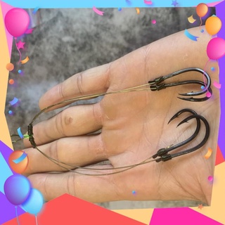 Lưỡi câu cá chùm nho 4, 6 cước xanh, lưỡi câu cá tra cá chim, chùm nho câu cá chép giá rẻ